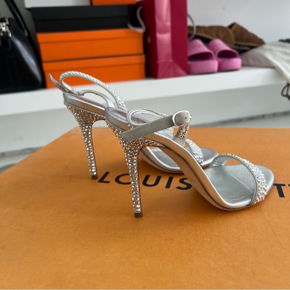 Giuseppe Zanotti crystal heels sling back - Picture 4 of 6